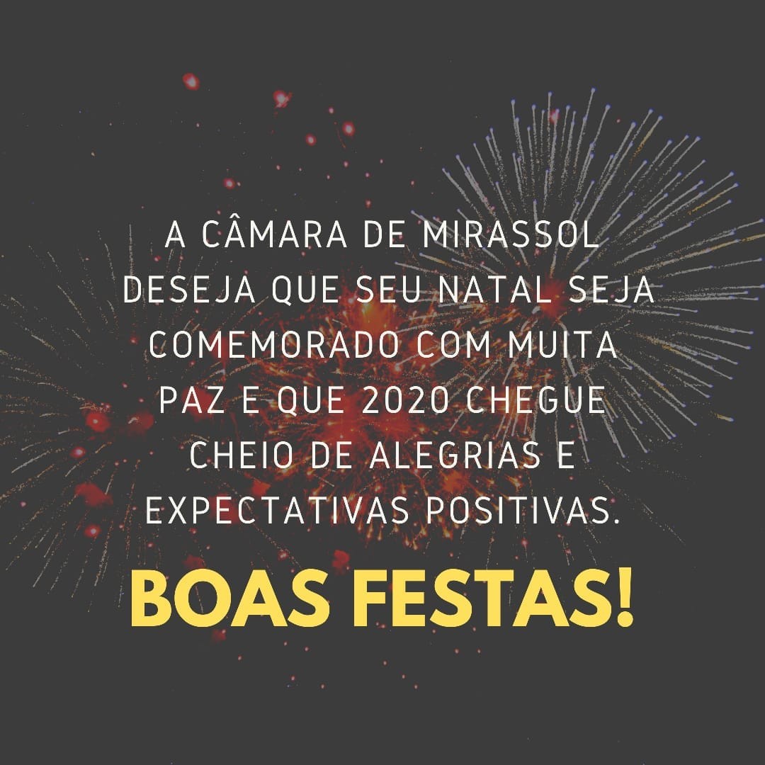 Feliz Natal e um próspero Ano Novo